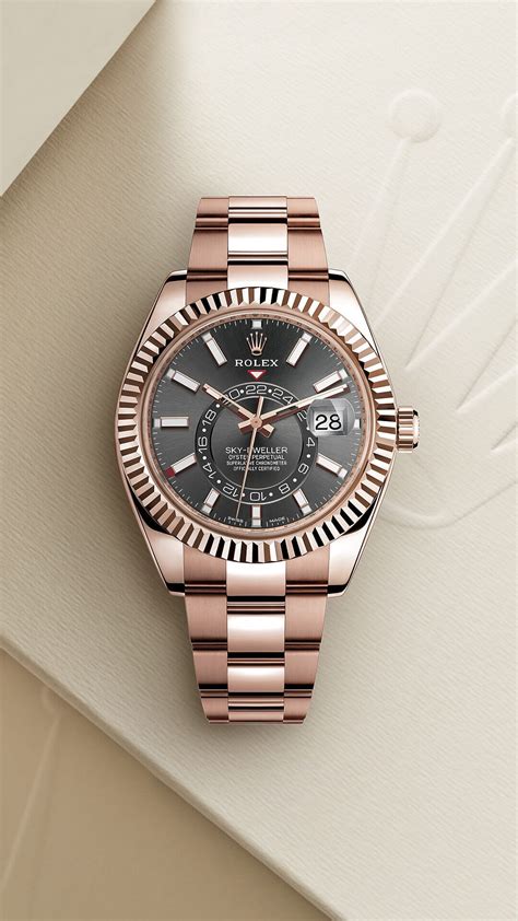 rolex sky dweller everose gold reviews|rolex day date 40 228235.